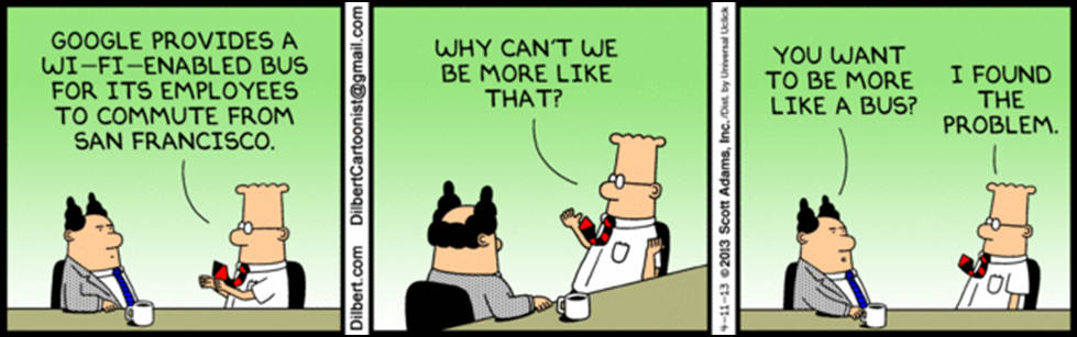 Dilbert, office workers, meeting, SD Desktop Wallpaper