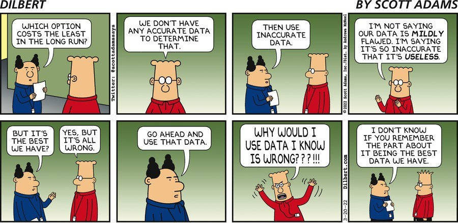 Dilbert, comic strip, coworkers, SD Desktop Wallpaper