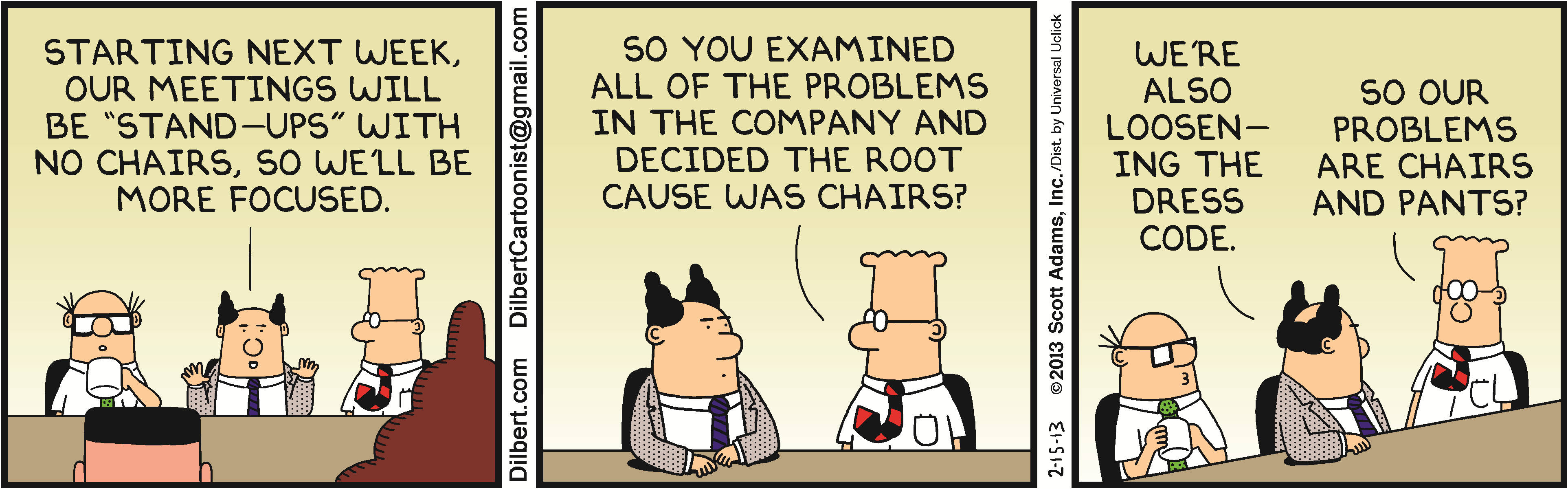 Dilbert, office workers, meeting, 4K Desktop Wallpaper