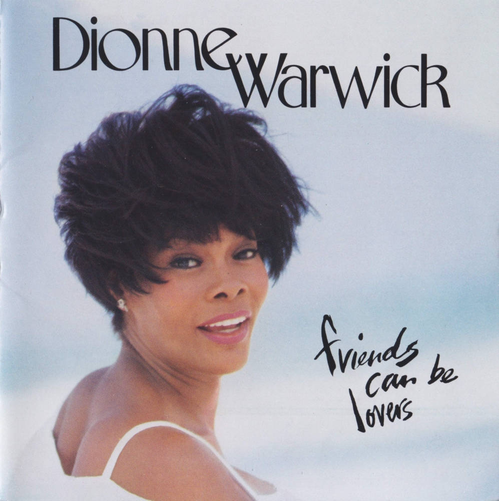Dionne Warwick, Friends Can Be Lovers, white top, SD Phone Wallpaper