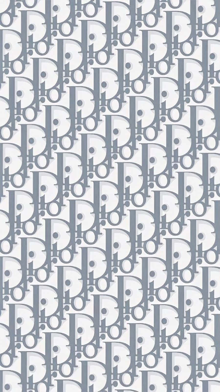 Dior, Dior logo, gray, HD Phone Wallpaper