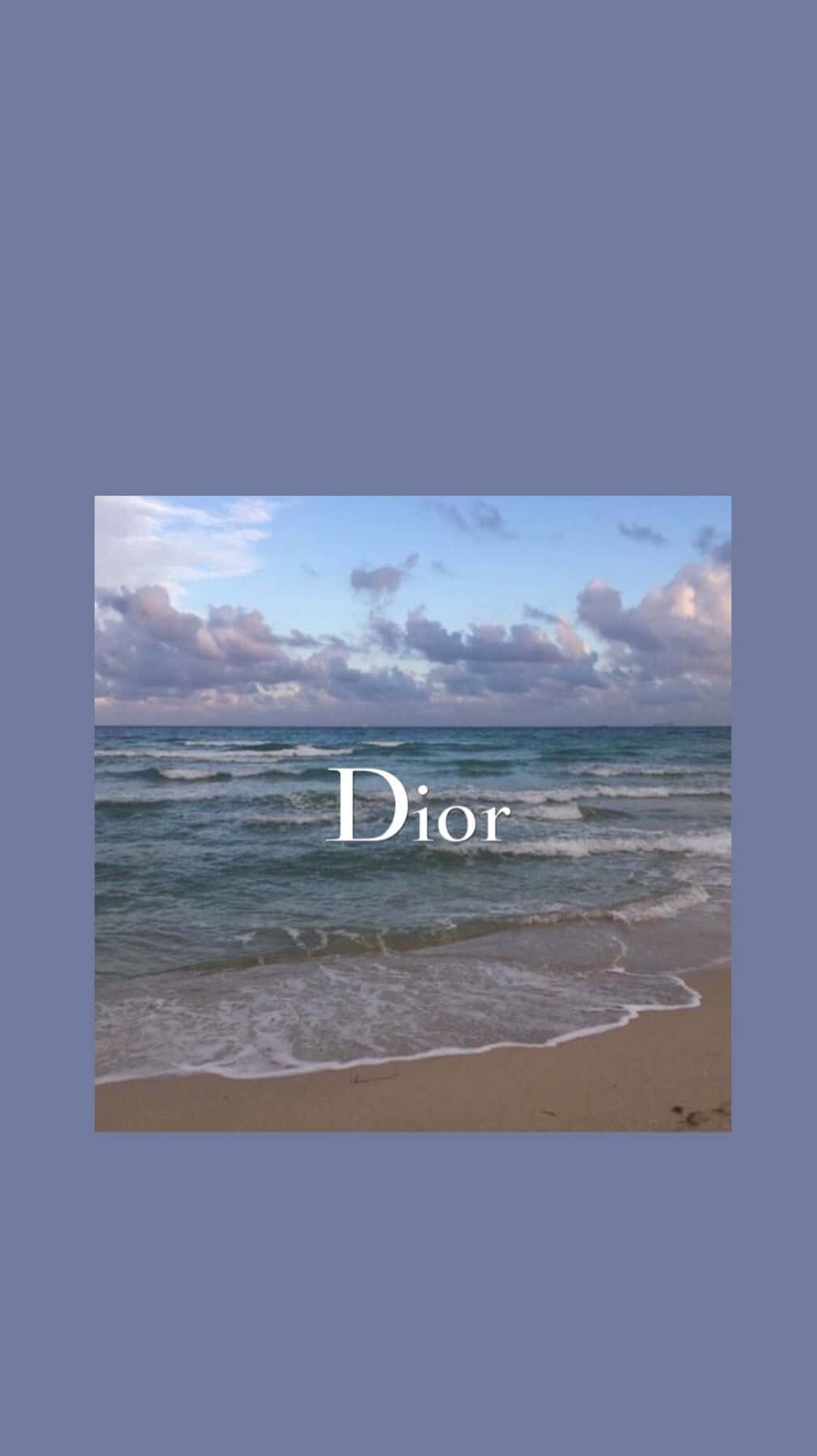 Dior, beach scene, golden sand, HD Phone Wallpaper
