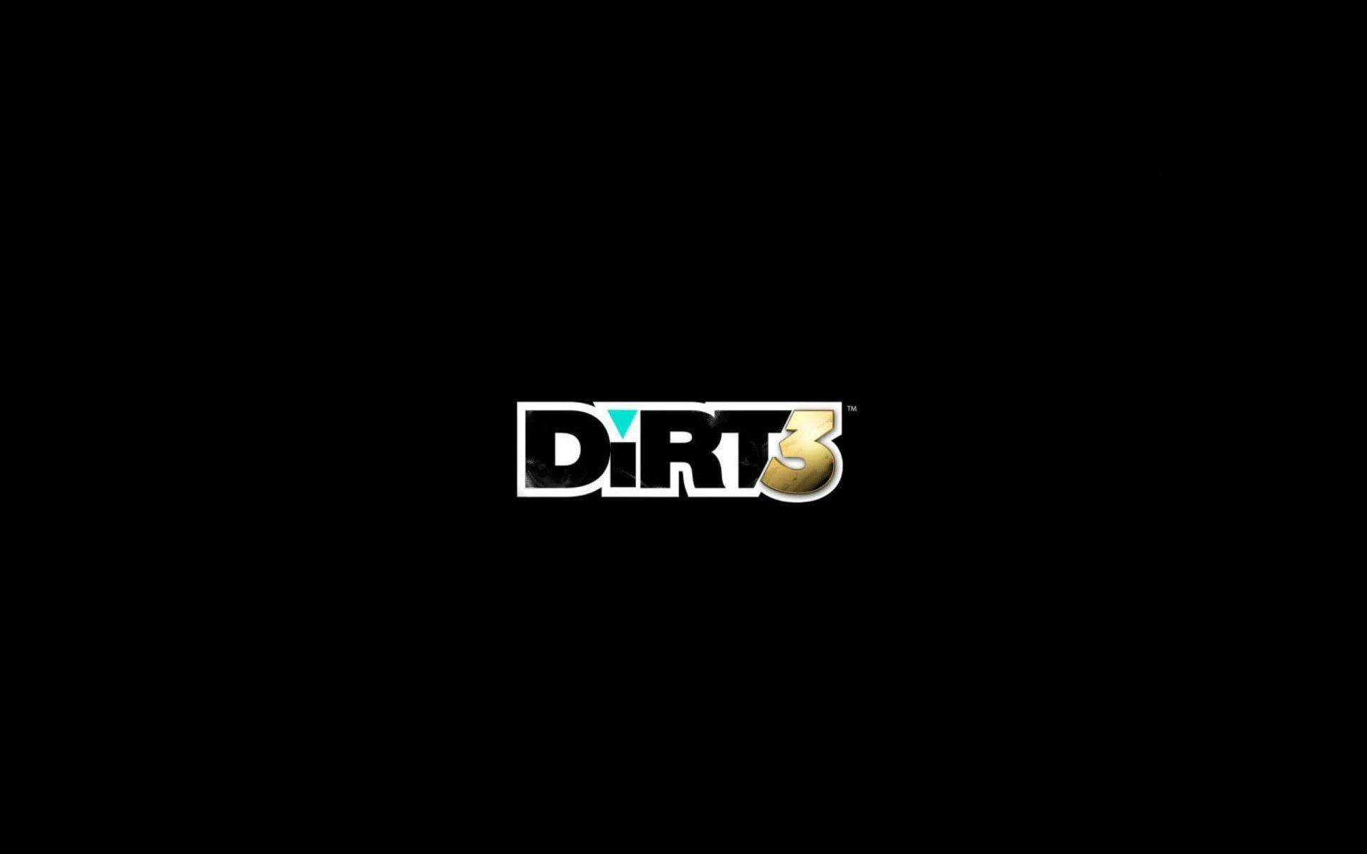 DIRT 3, metallic gold, teal, Full HD Desktop Wallpaper
