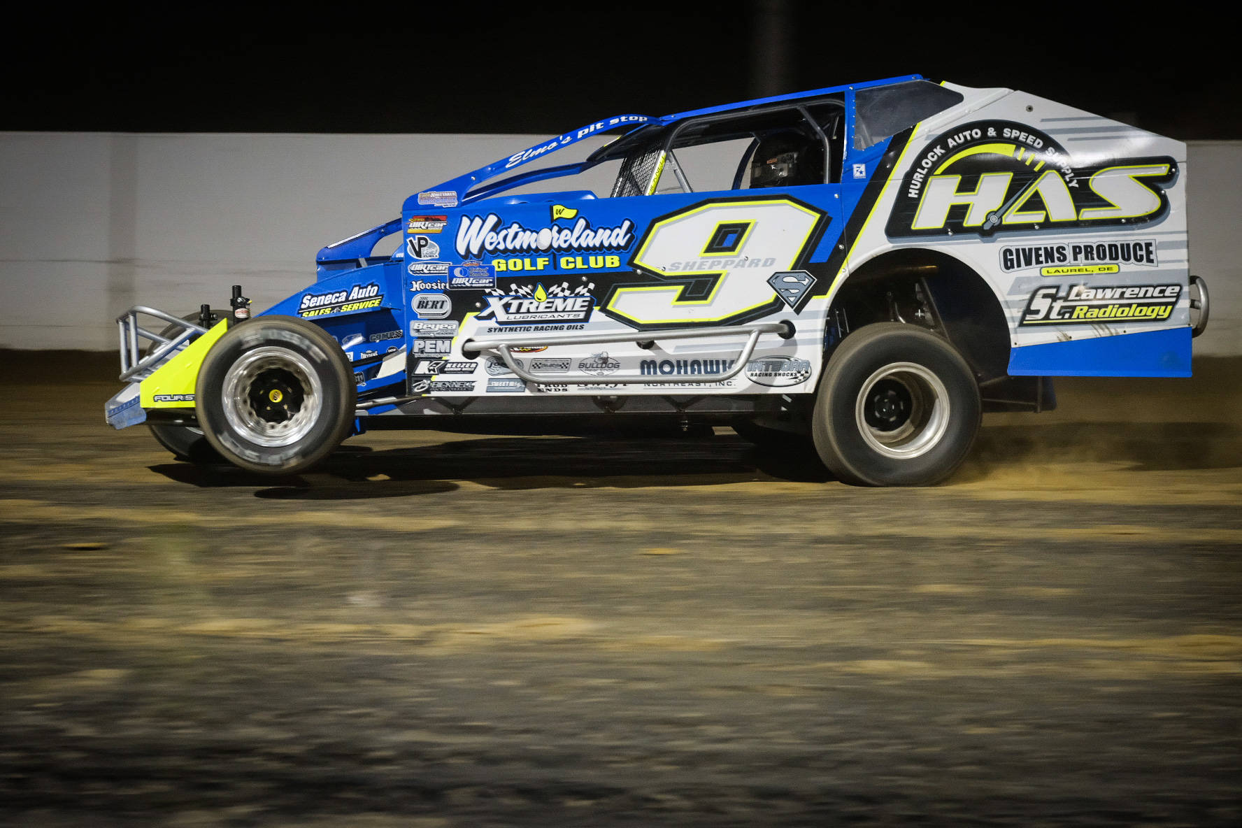 dirt race car, number 9, dirt track, HD Desktop Wallpaper