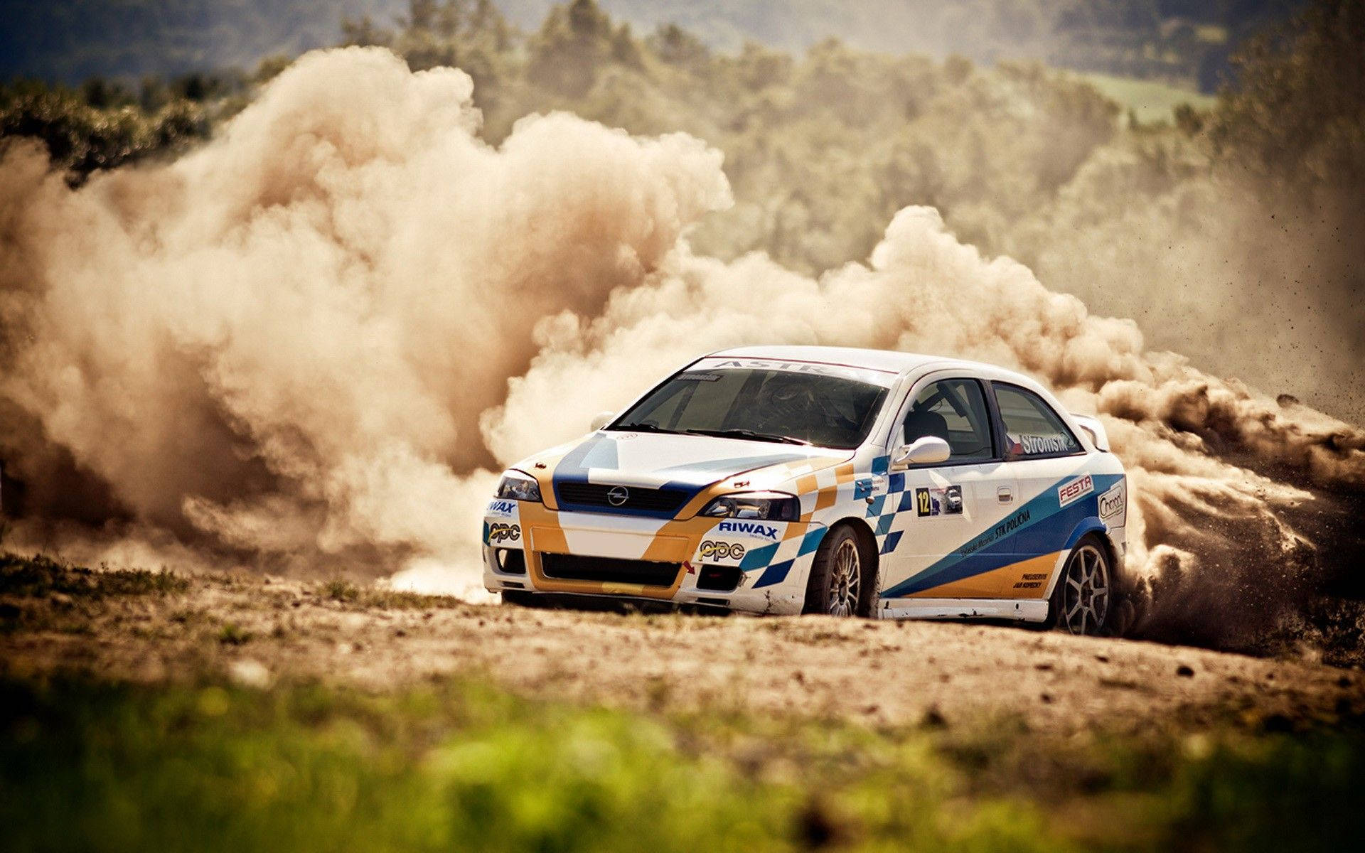 Dirt Car, rally car, dirt track, Full HD Desktop Wallpaper