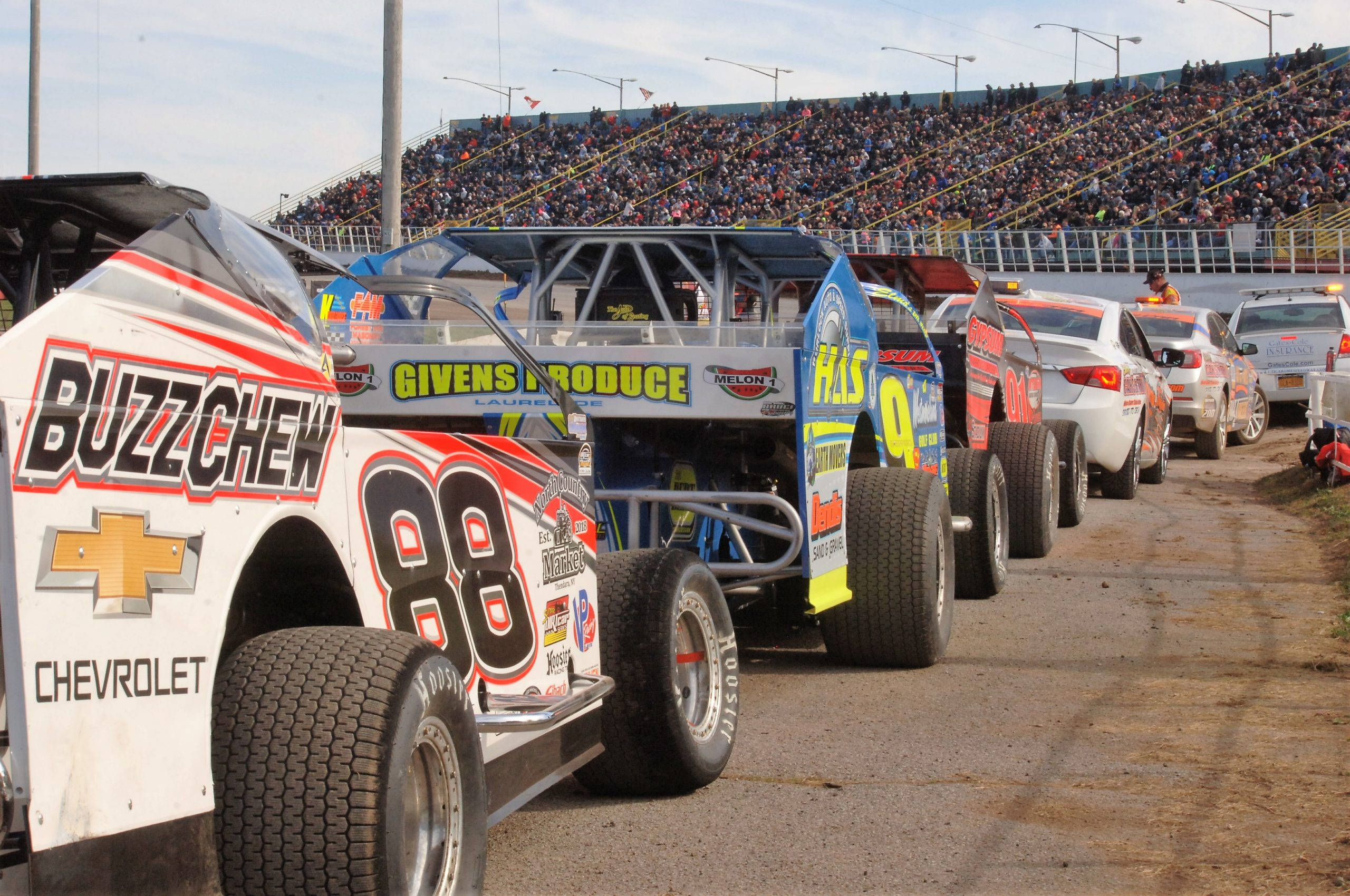 Dirt Car, stock cars, racetrack, 2K Desktop Wallpaper