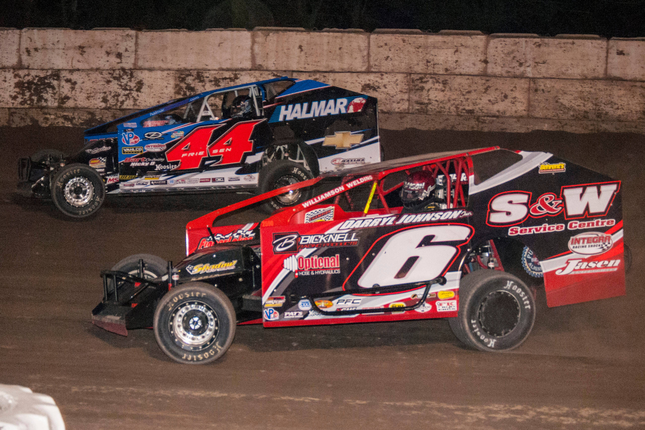 sprint cars, dirt track, stadium lights, 2K Desktop Wallpaper