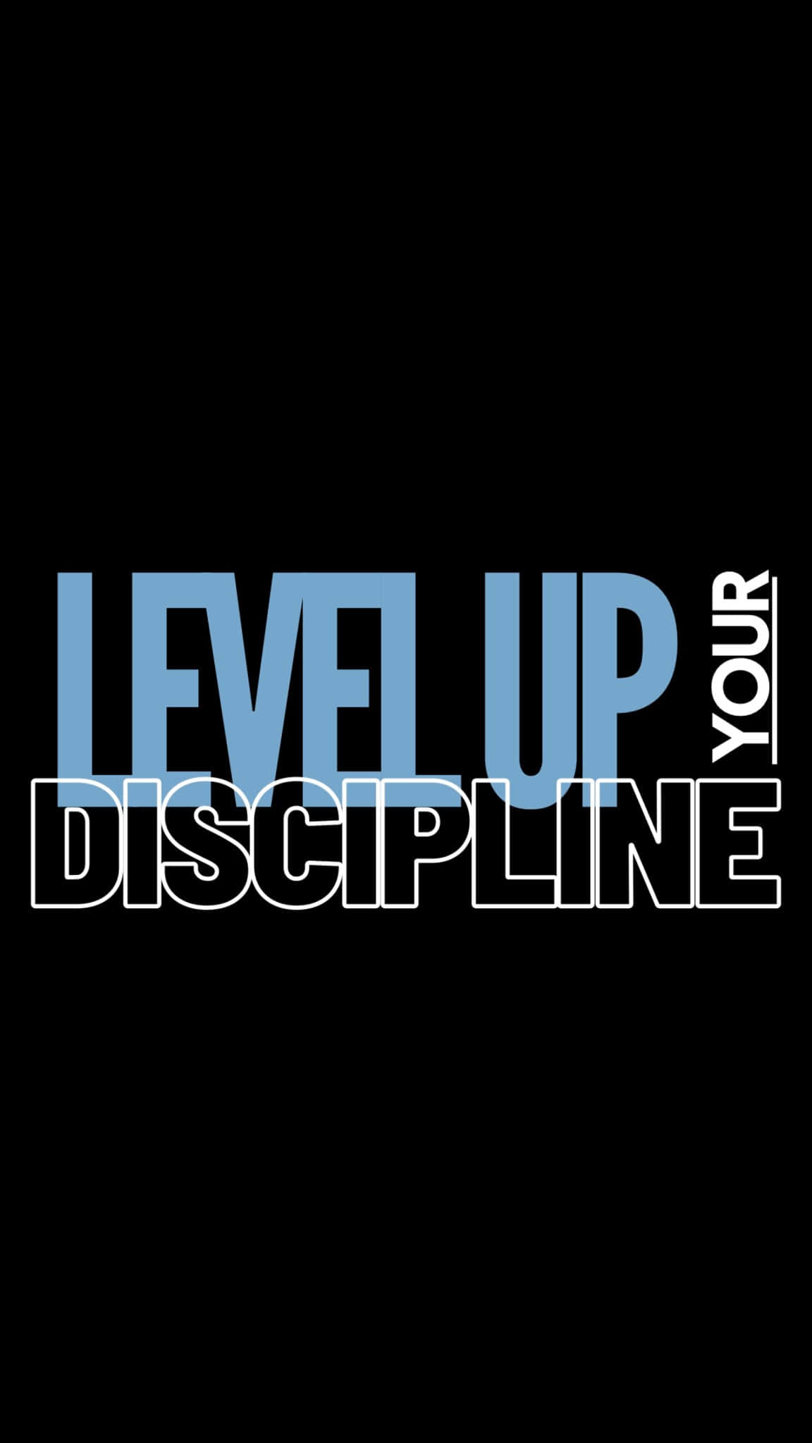 Discipline, blue, white, Full HD Phone Wallpaper
