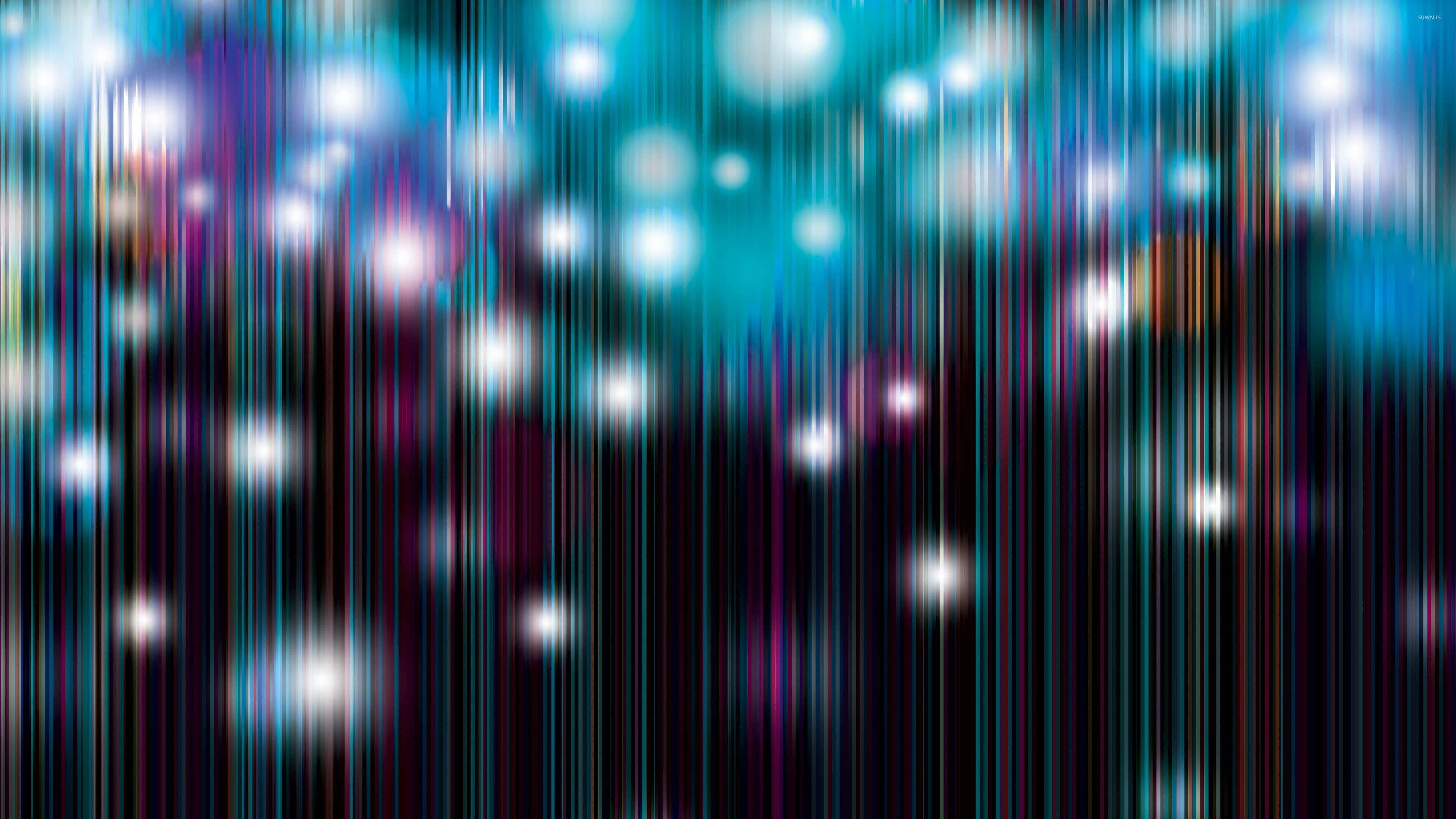 abstract disco lights, glowing orbs, blue purple and pink light, 4K Desktop Wallpaper