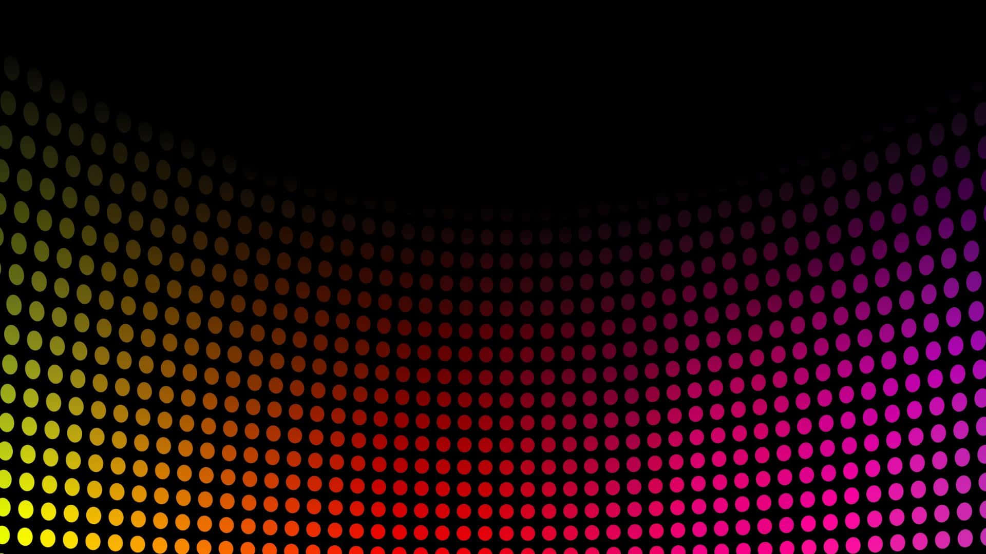 abstract disco lights, glowing dots, yellow to magenta, Full HD Desktop Wallpaper