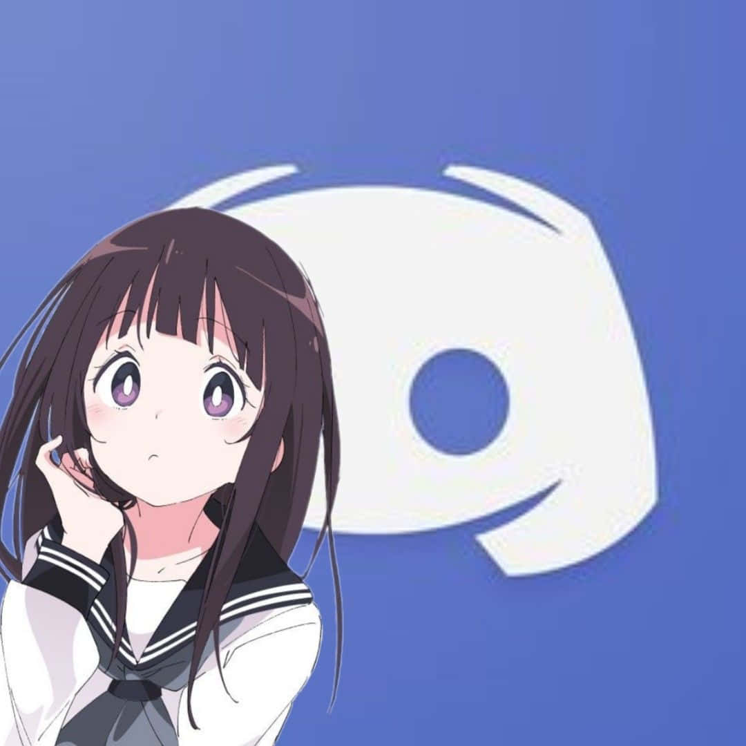 Discord Anime Pfp, sailor uniform, purple eyes, SD Desktop Wallpaper