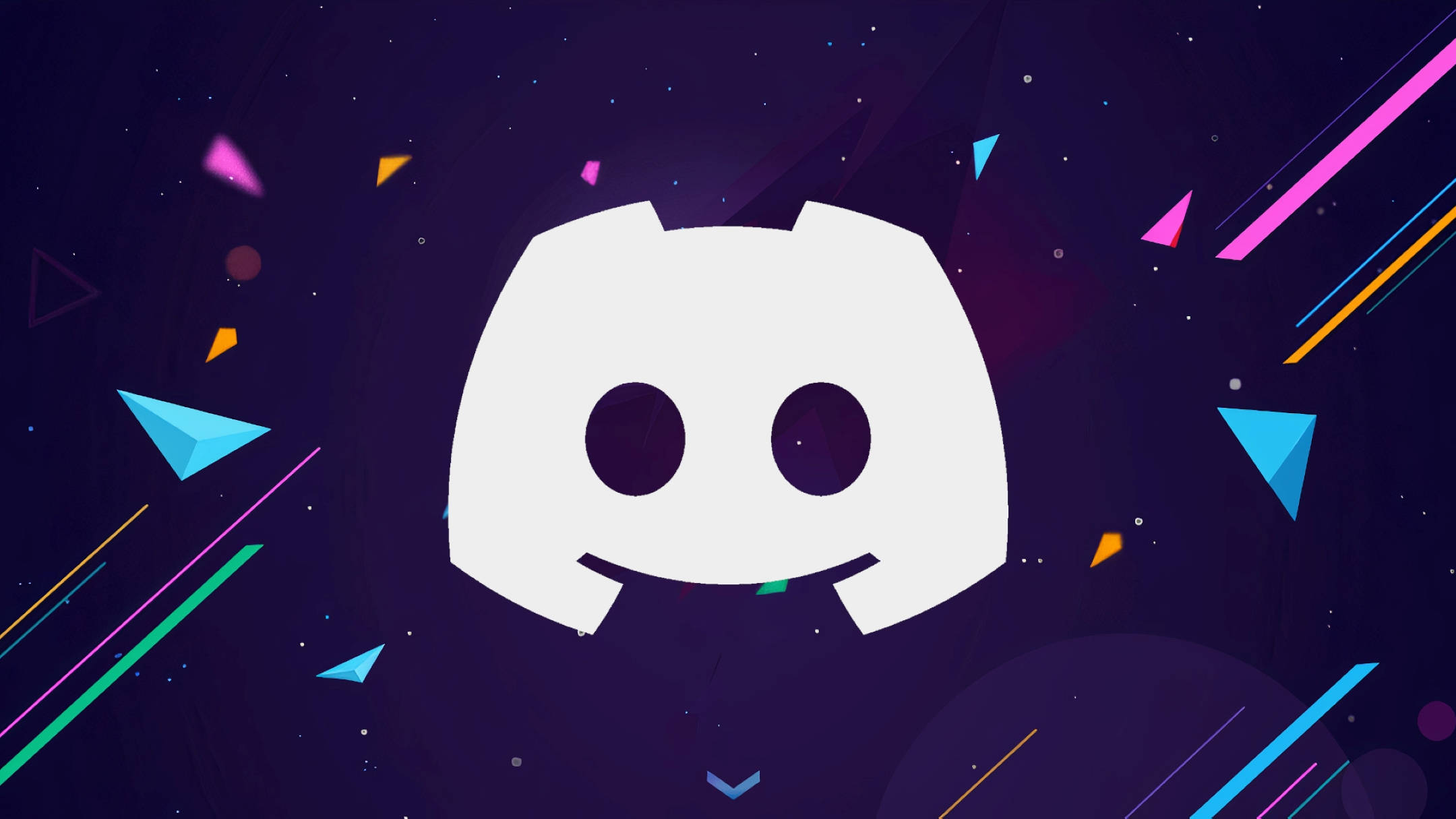 Discord, dark purple, cosmic background, Full HD Desktop Wallpaper