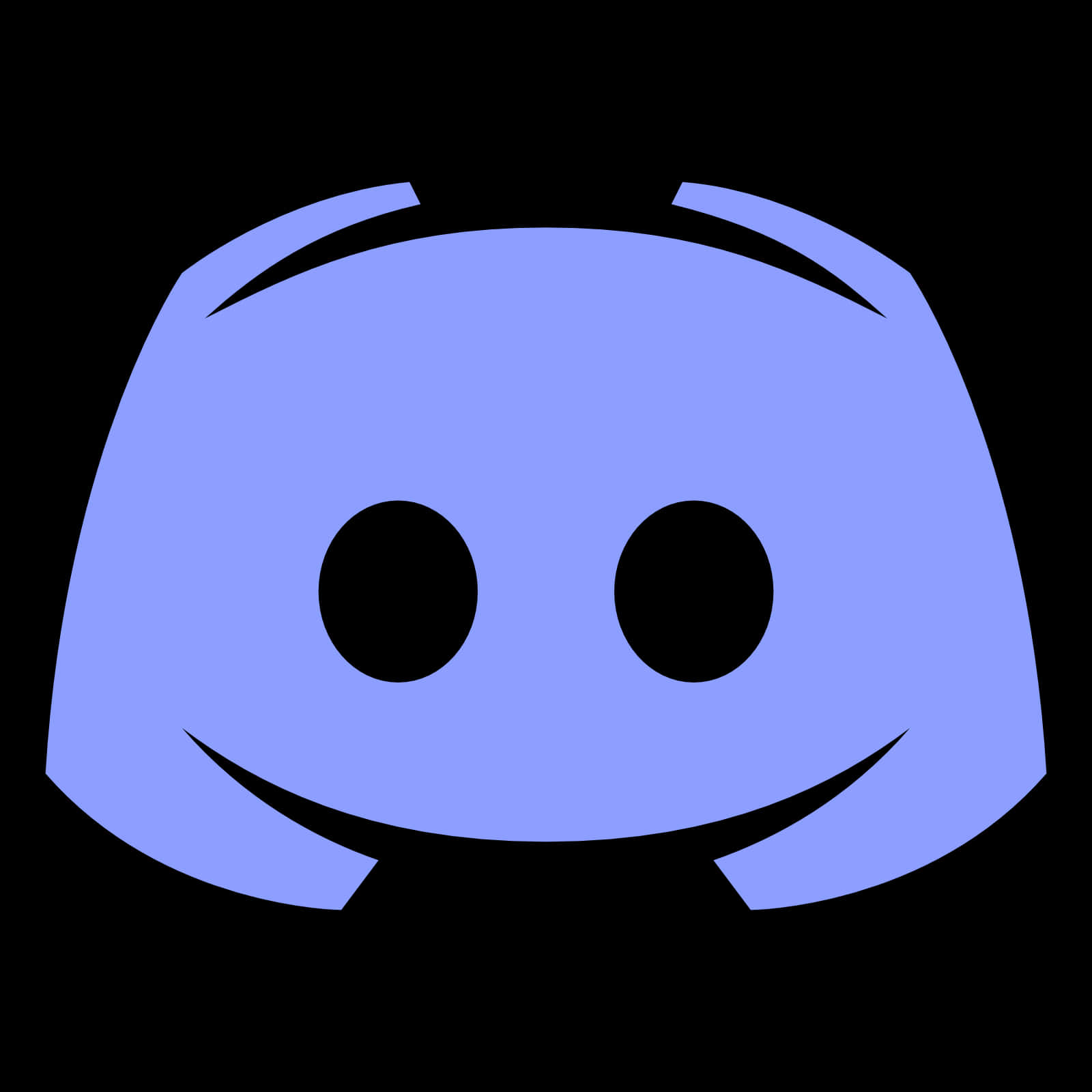 Discord, blue, smiling face, HD Desktop Wallpaper