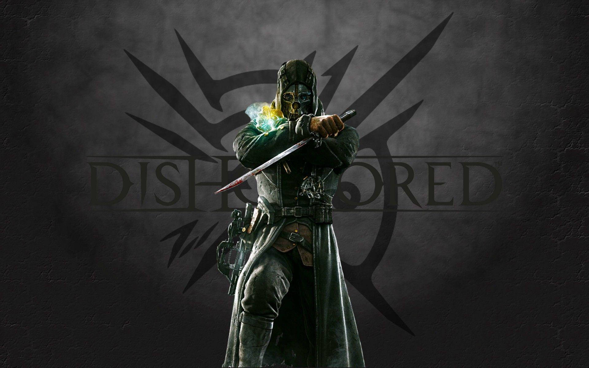 Dishonored, masked warrior, dark coat, Full HD Desktop Wallpaper