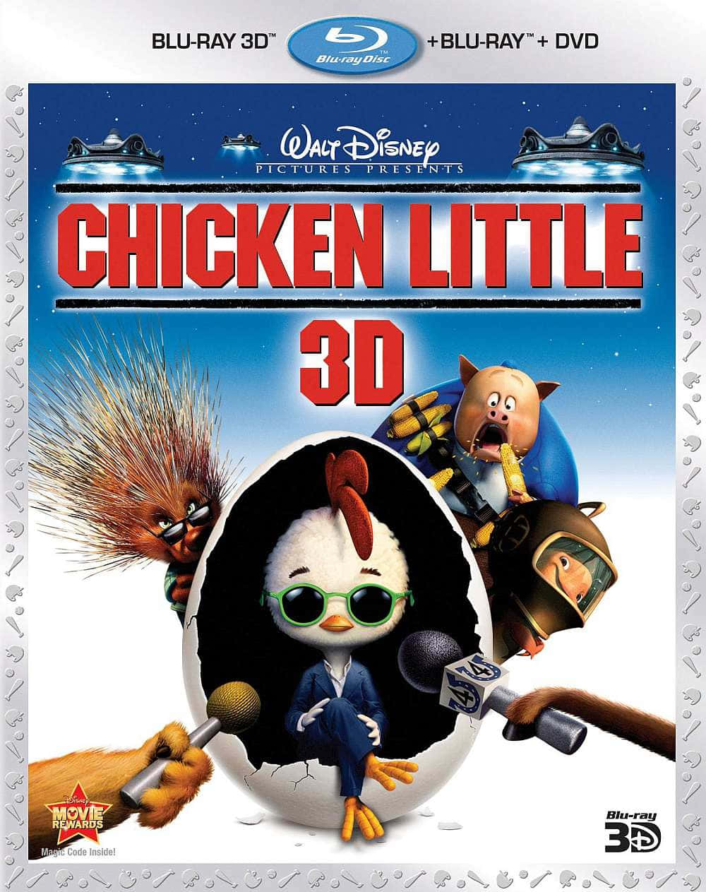Disney 3d Movies, cartoon chick, sunglasses, SD Phone Wallpaper