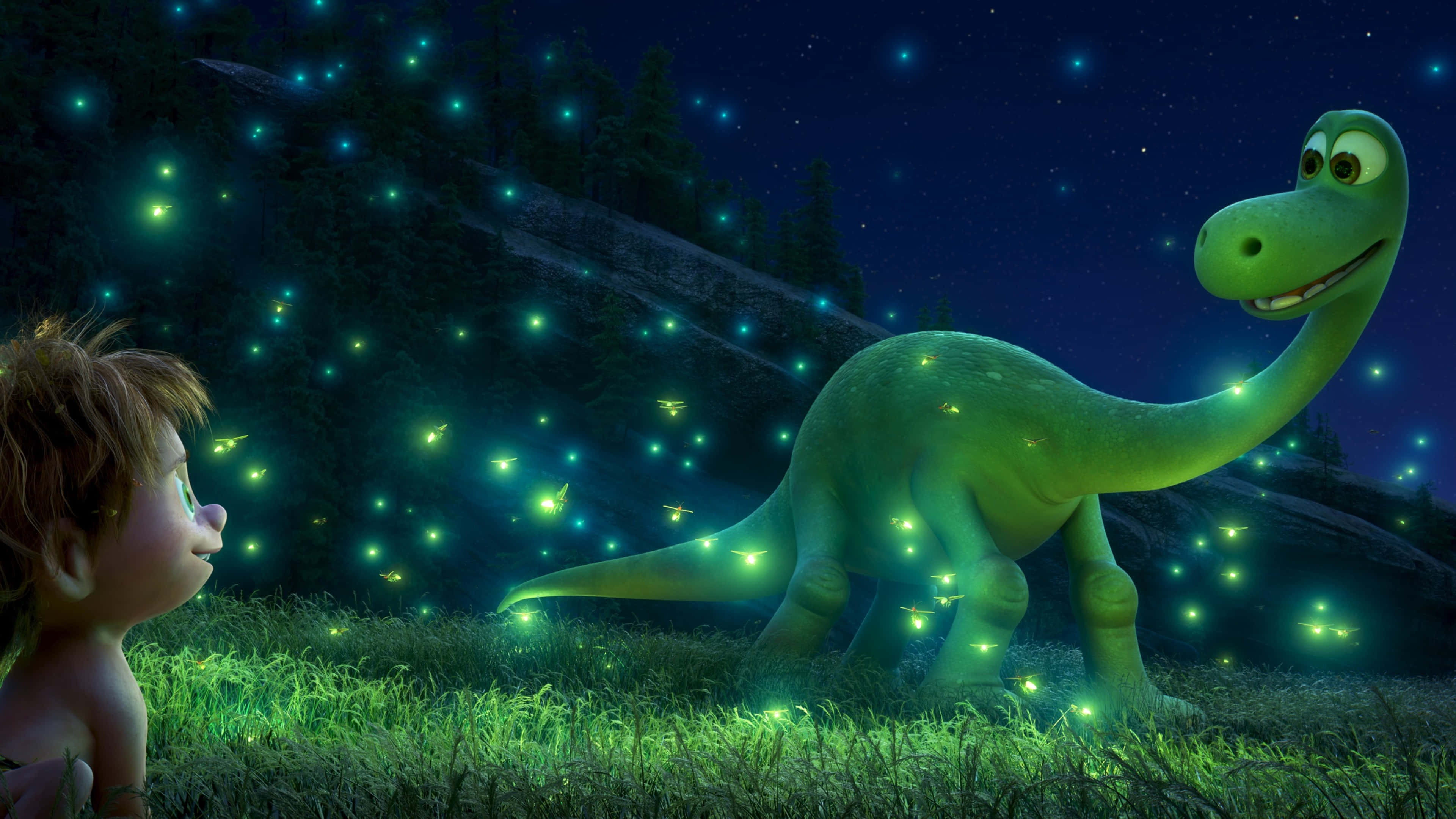 Disney, 4K, starry night sky, 4K Desktop Wallpaper