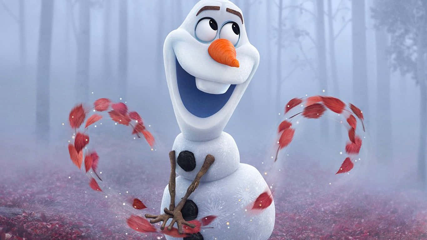 Disney Mac, snowman, carrot nose, HD Desktop Wallpaper
