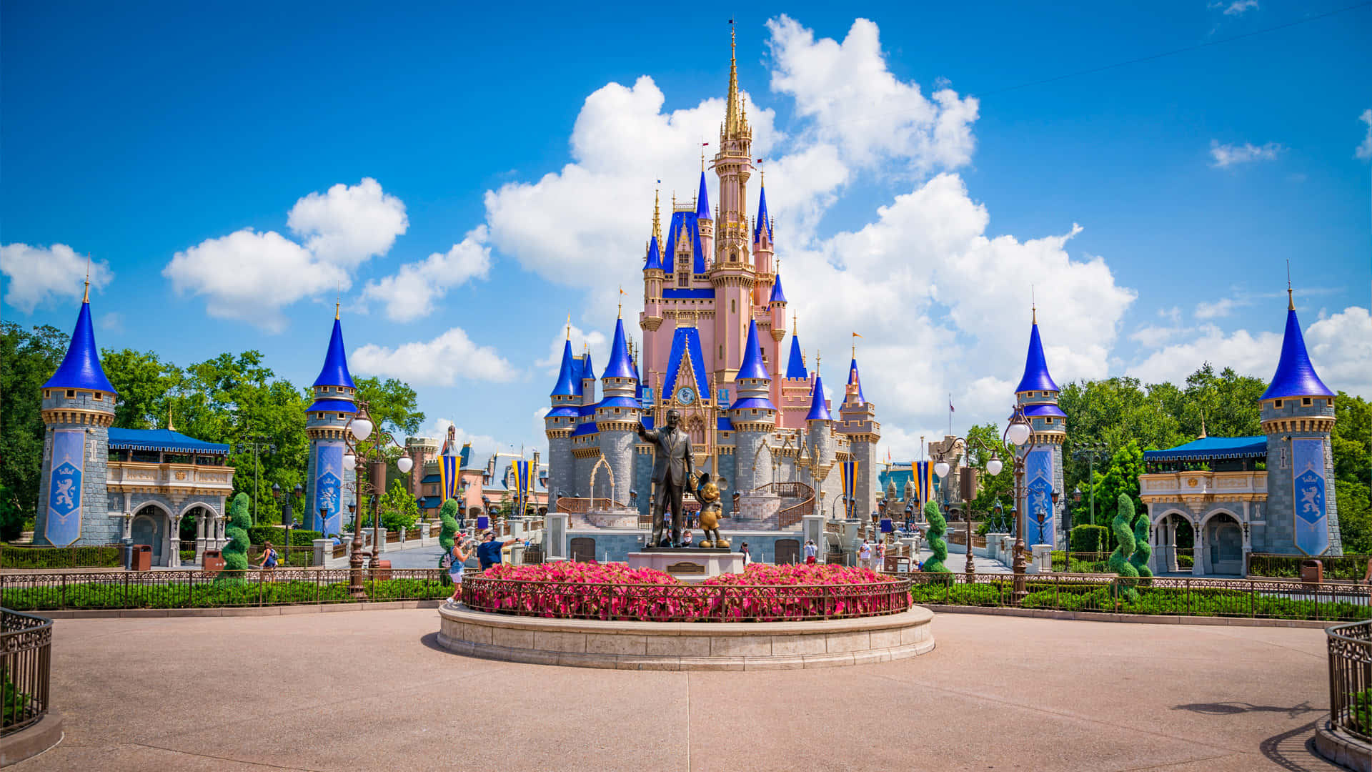 Disney Mac, fairytales, castle, Full HD Desktop Wallpaper