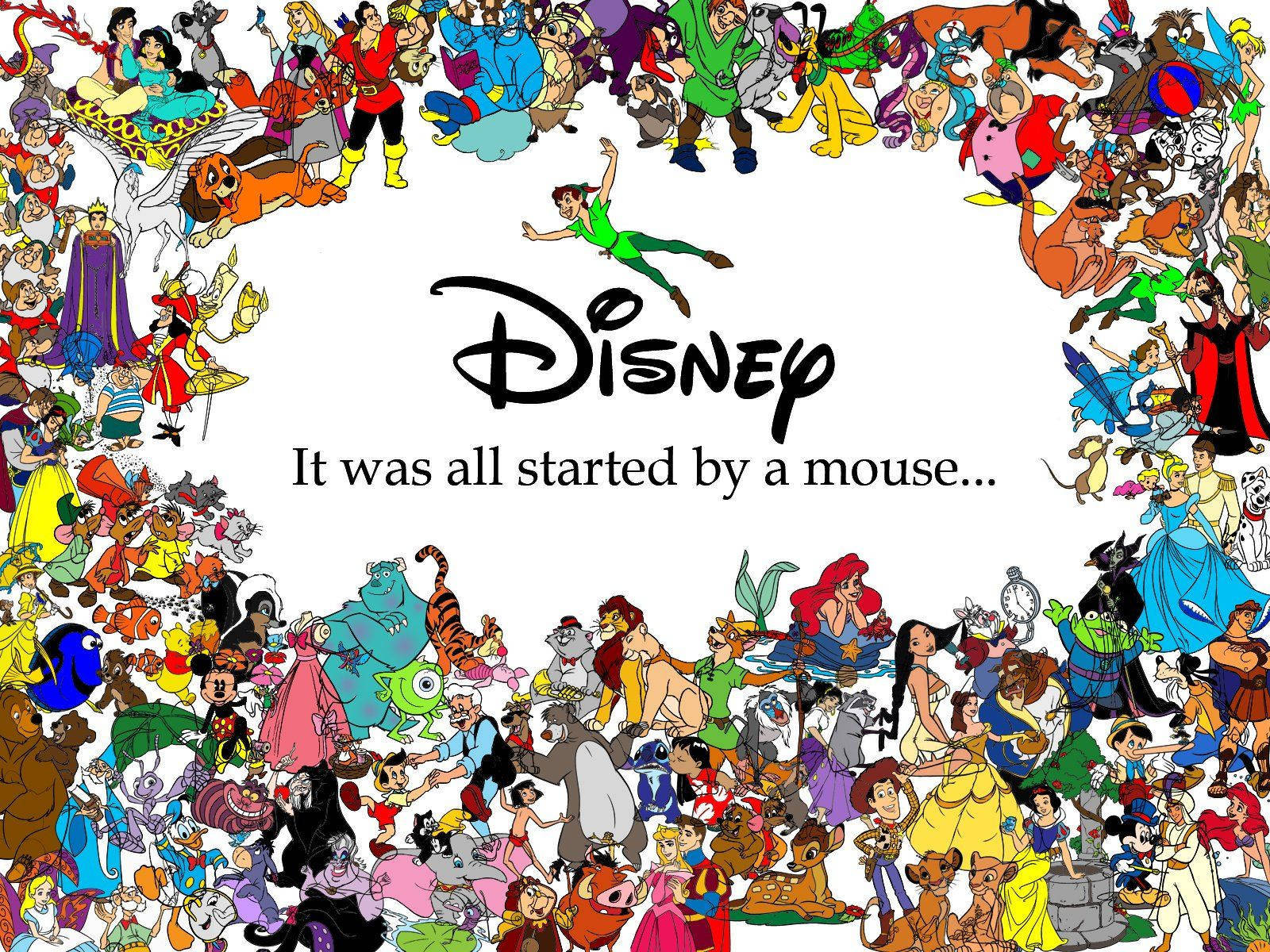 Disney, Disney logo, Disney tagline, HD Desktop Wallpaper