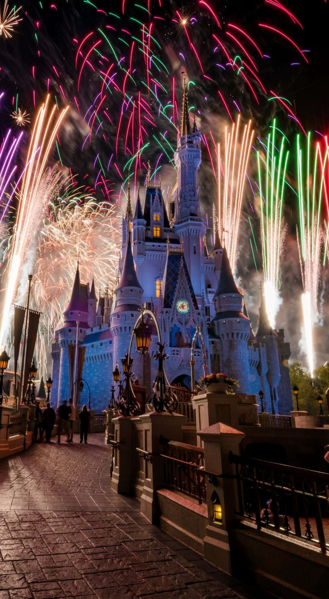 Disney World, Android phones, castle, Full HD Phone Wallpaper
