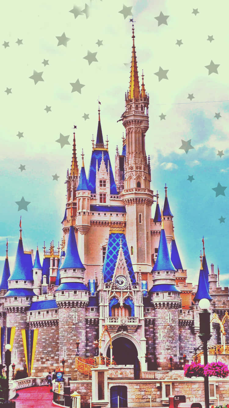 Disney World, iPhone, whimsical fairytale castle, HD Phone Wallpaper
