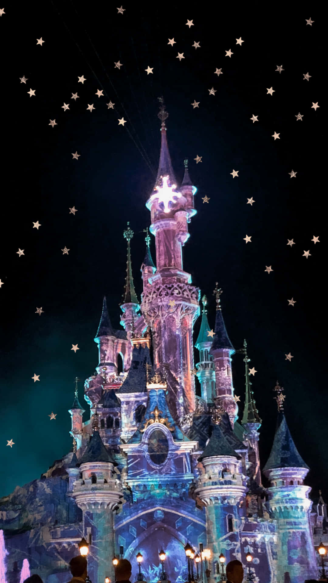 Disney World, iPhone, castle, Full HD Phone Wallpaper