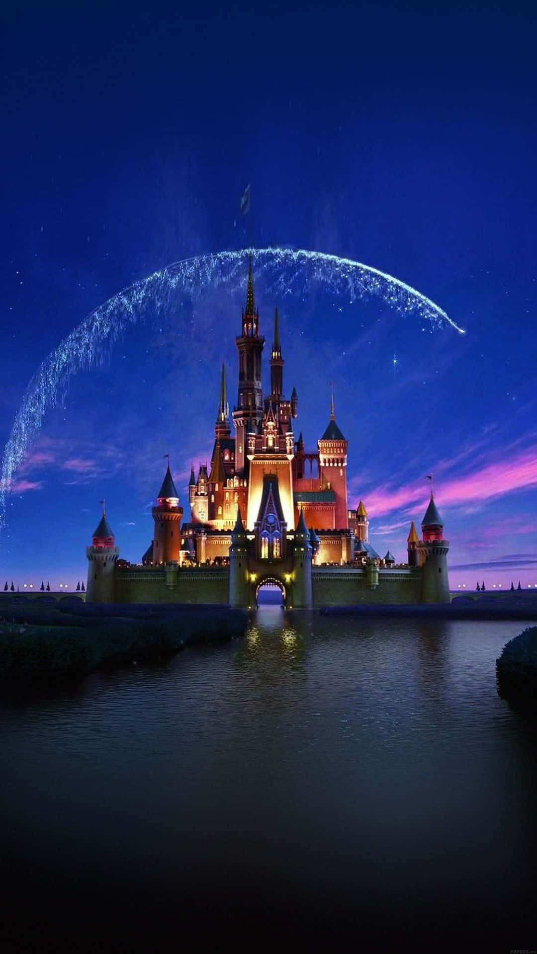Disney World, iPhone, castle, Full HD Phone Wallpaper