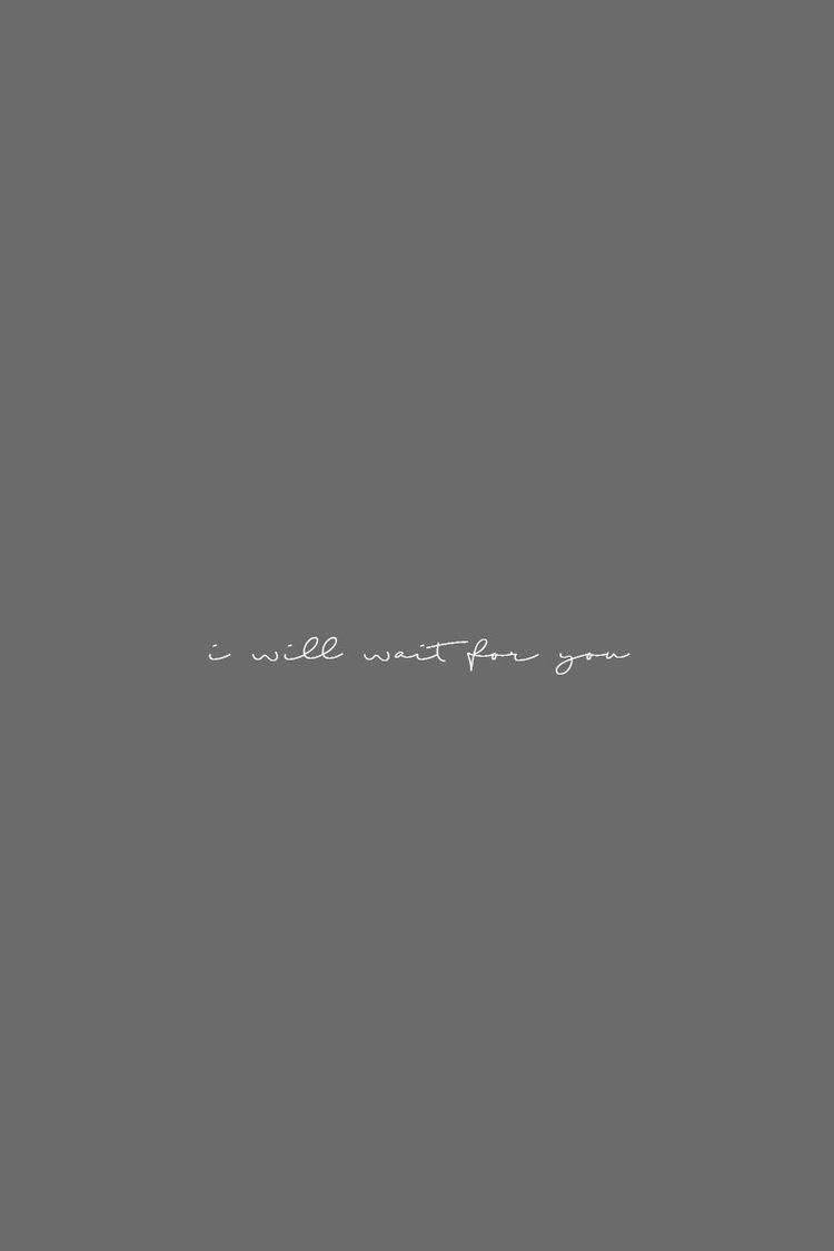 Long Distance Relationship, gray background, white cursive text, SD Phone Wallpaper