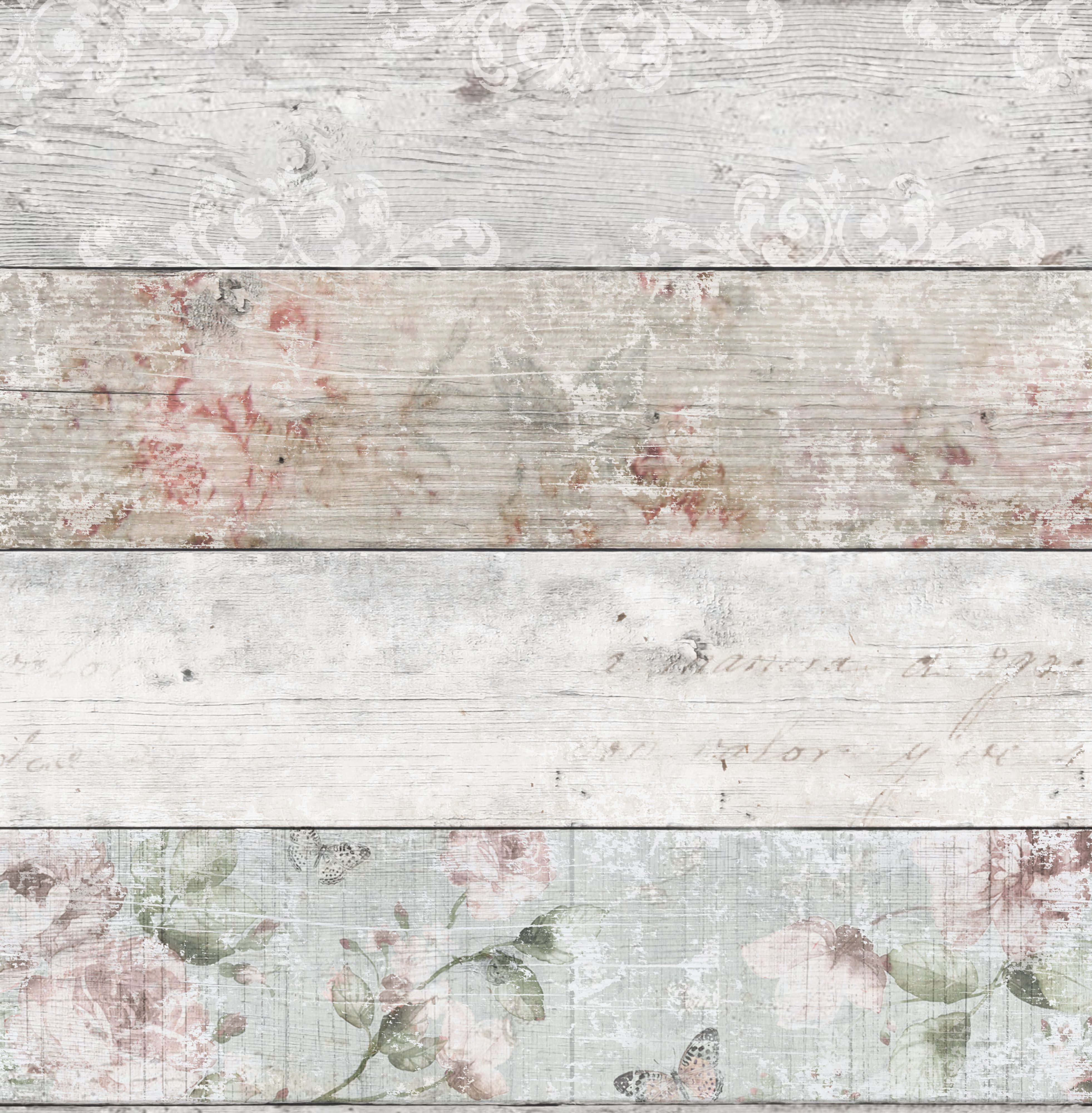 Distraught, floral wood print, nude, 4K Phone Wallpaper