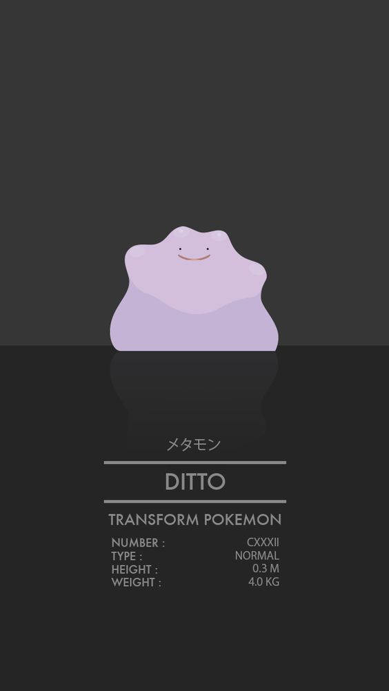 Ditto, purple, minimalist, SD Phone Wallpaper