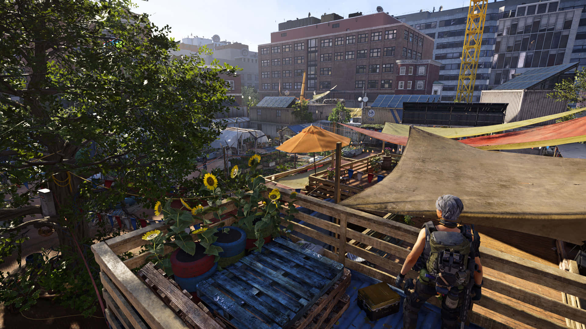 Division 2, urban oasis, tactical gear, Full HD Desktop Wallpaper