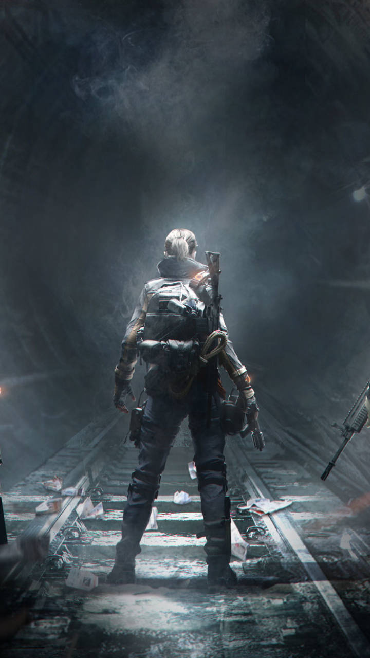 the division 2, soldier, rifle, HD Phone Wallpaper