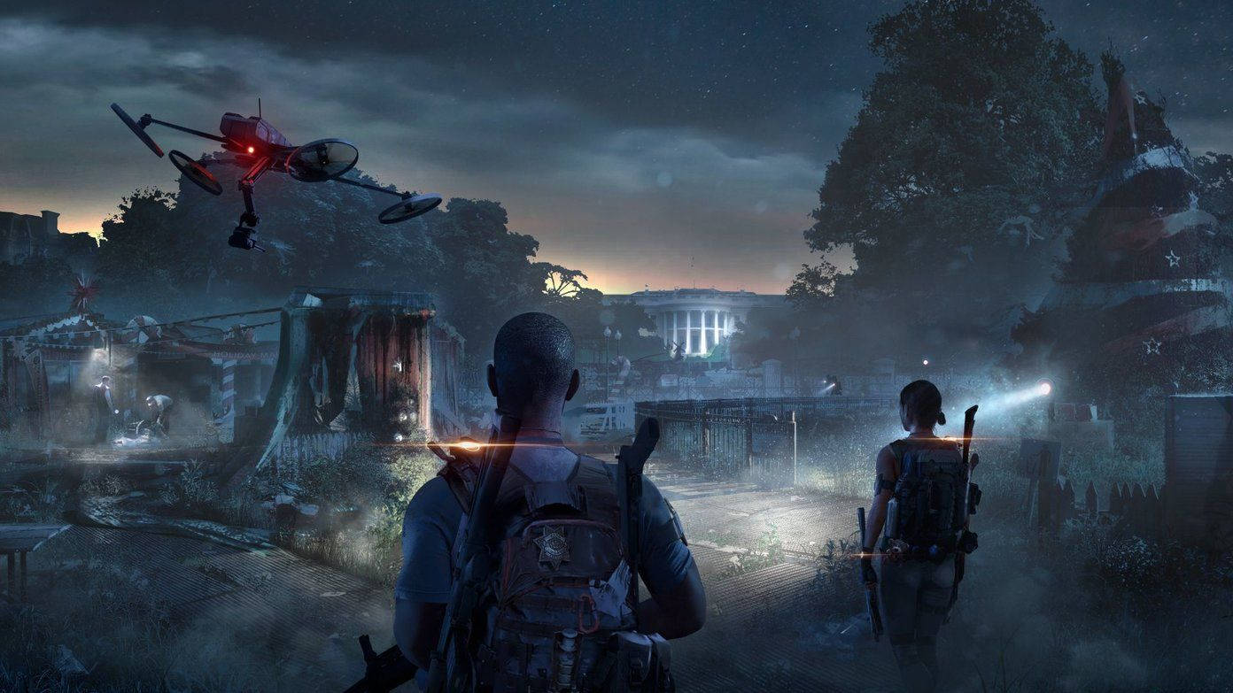 The Division 2, survivors, mist, HD Desktop Wallpaper