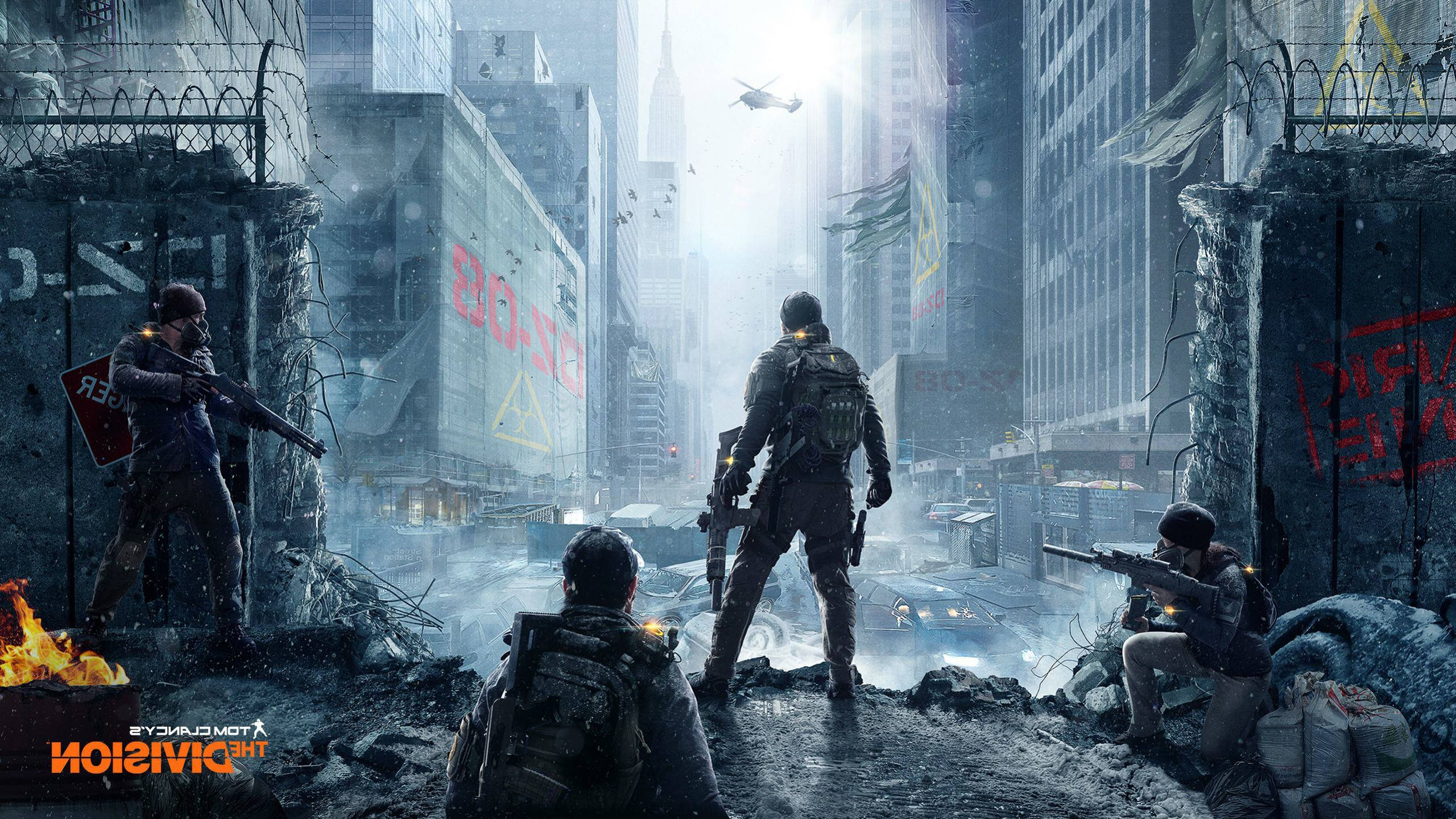 The Division, 4K, soldiers, 2K Desktop Wallpaper