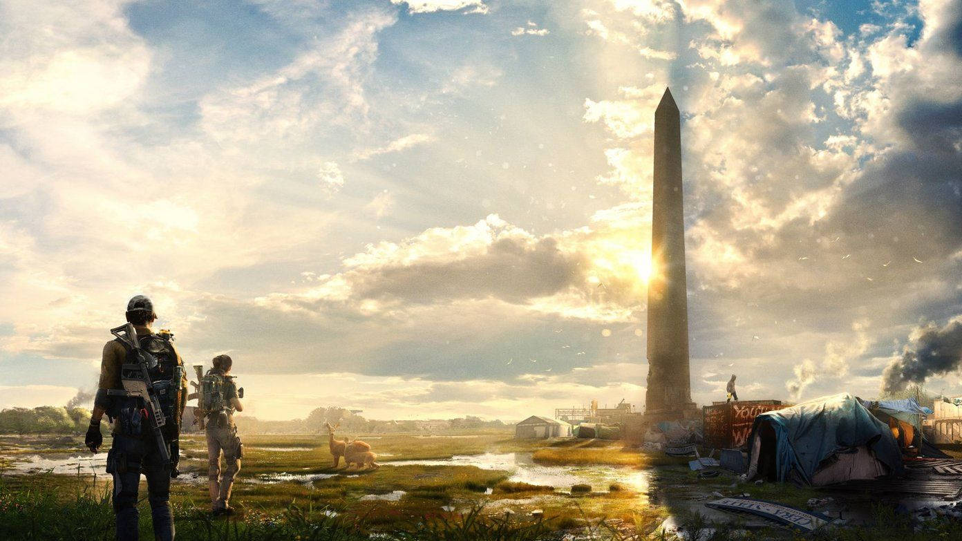 The Division 2, agents, sunlit wasteland, HD Desktop Wallpaper