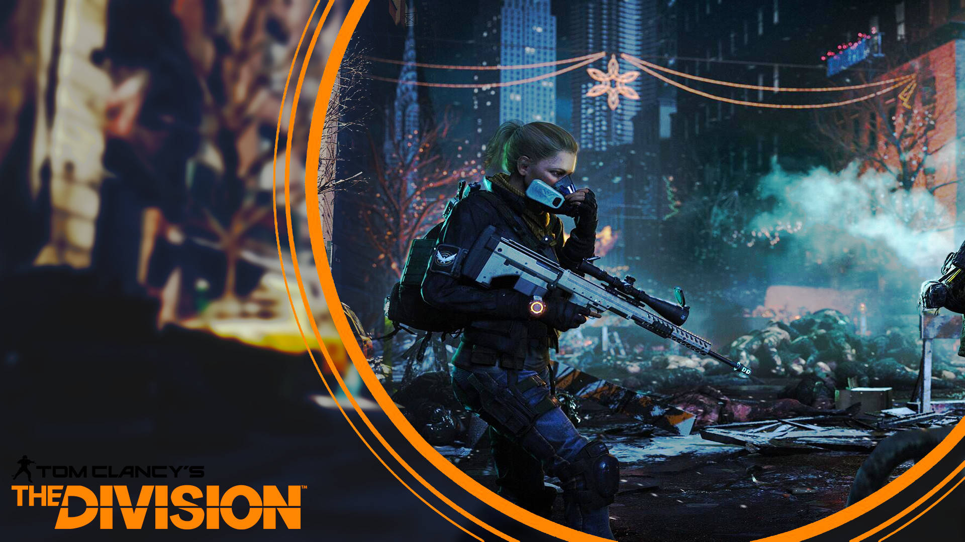 The Division, 4K, woman character, Full HD Desktop Wallpaper