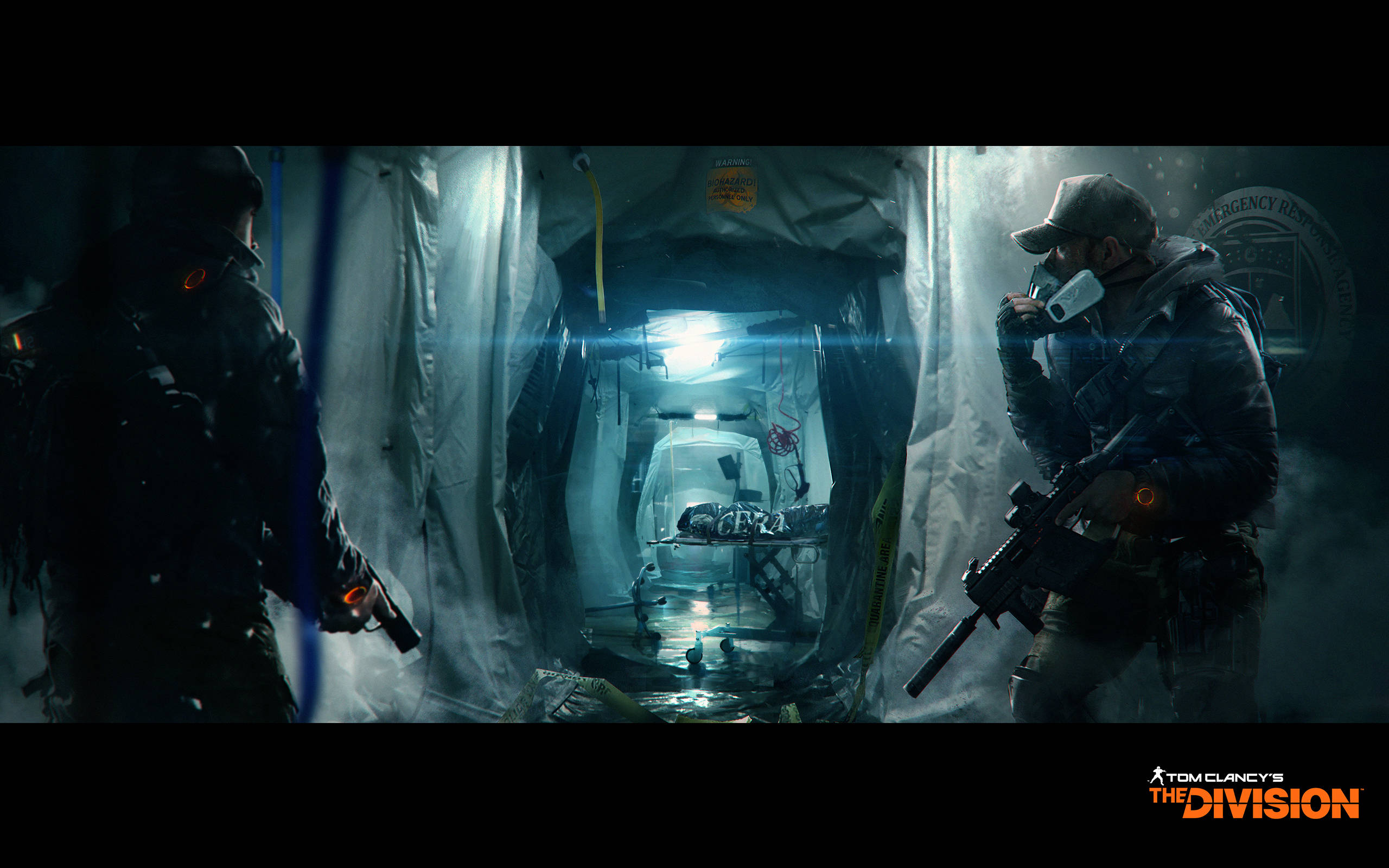 The Division, medical bay, emergency response tent, 2K Desktop Wallpaper