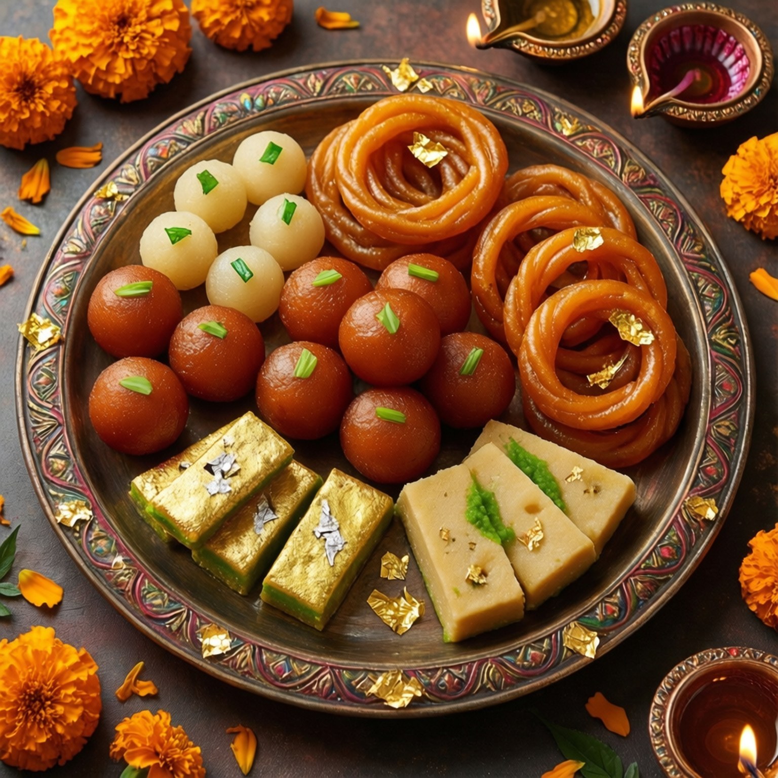 Diwali, jalebi, gulab jamun, HD Desktop Wallpaper