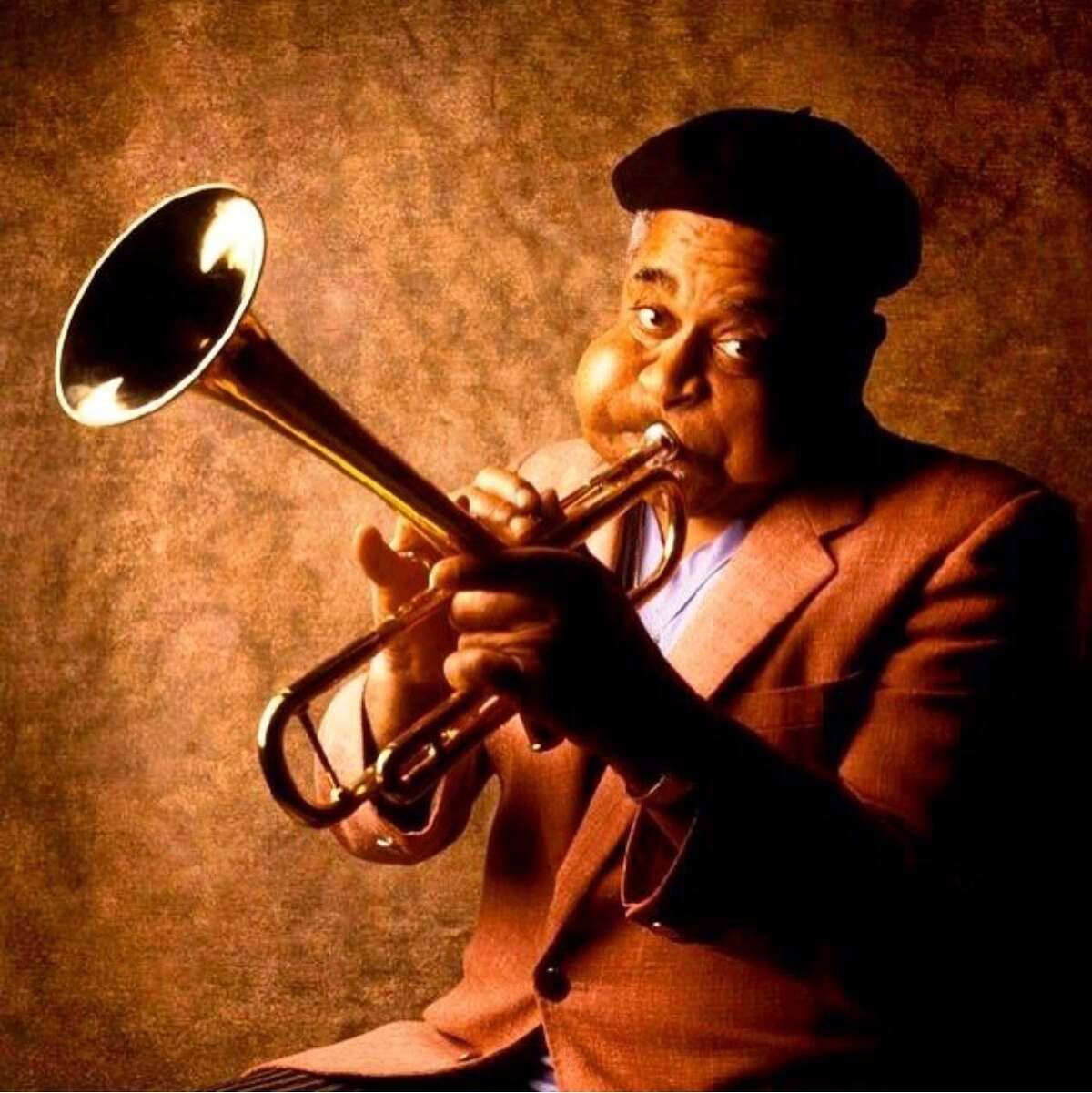 Dizzy Gillespie, jazz trumpeter, beret, SD Phone Wallpaper