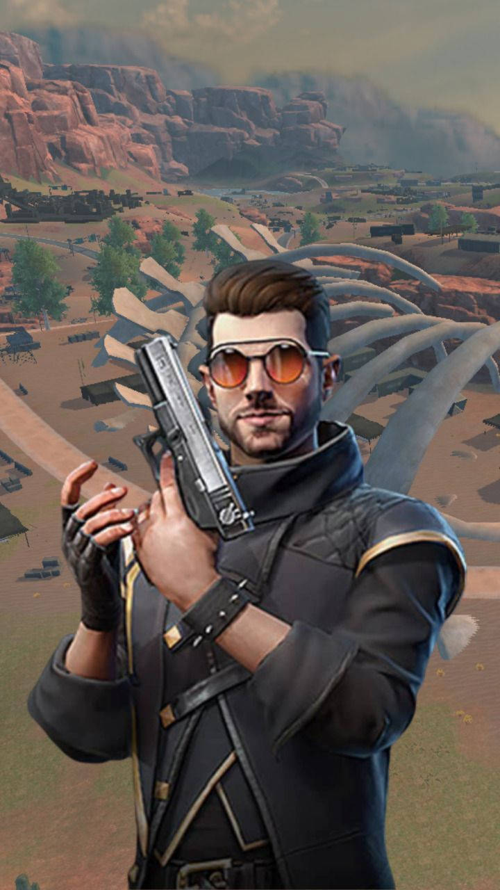 DJ Alok, Free Fire, black tactical gear, HD Phone Wallpaper