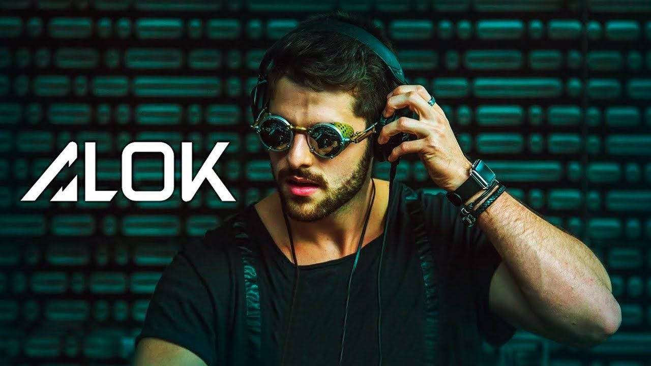 DJ Alok, Free Fire, black headset, HD Desktop Wallpaper