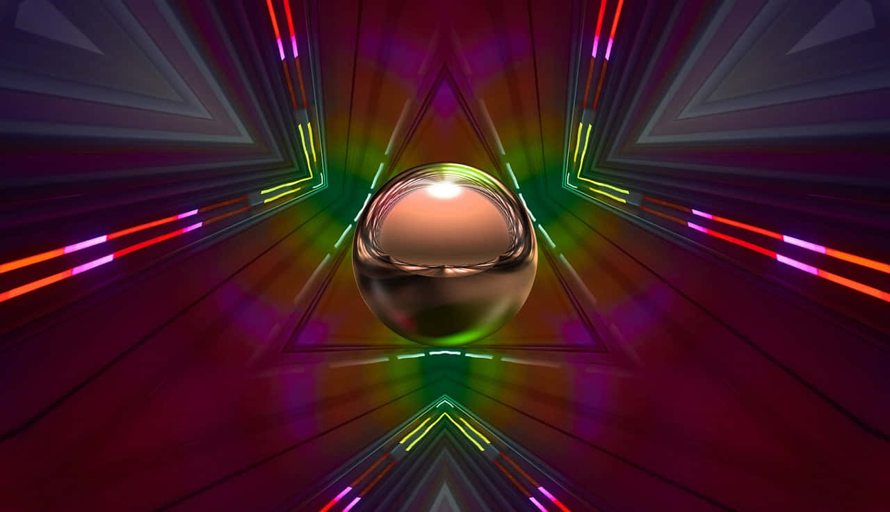 vibrant DJ Lighting, nightclub party, neon-lit tunnel, HD Desktop Wallpaper