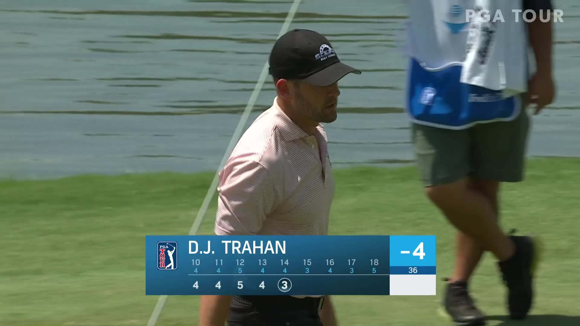 DJ Trahan, golf course, water, Full HD Desktop Wallpaper