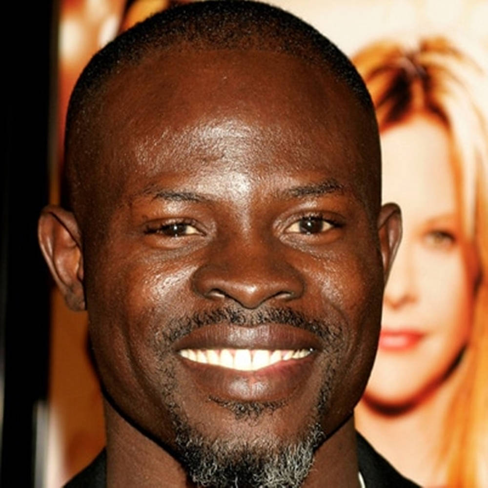 Djimon Hounsou, red carpet event, short beard, SD Desktop Wallpaper