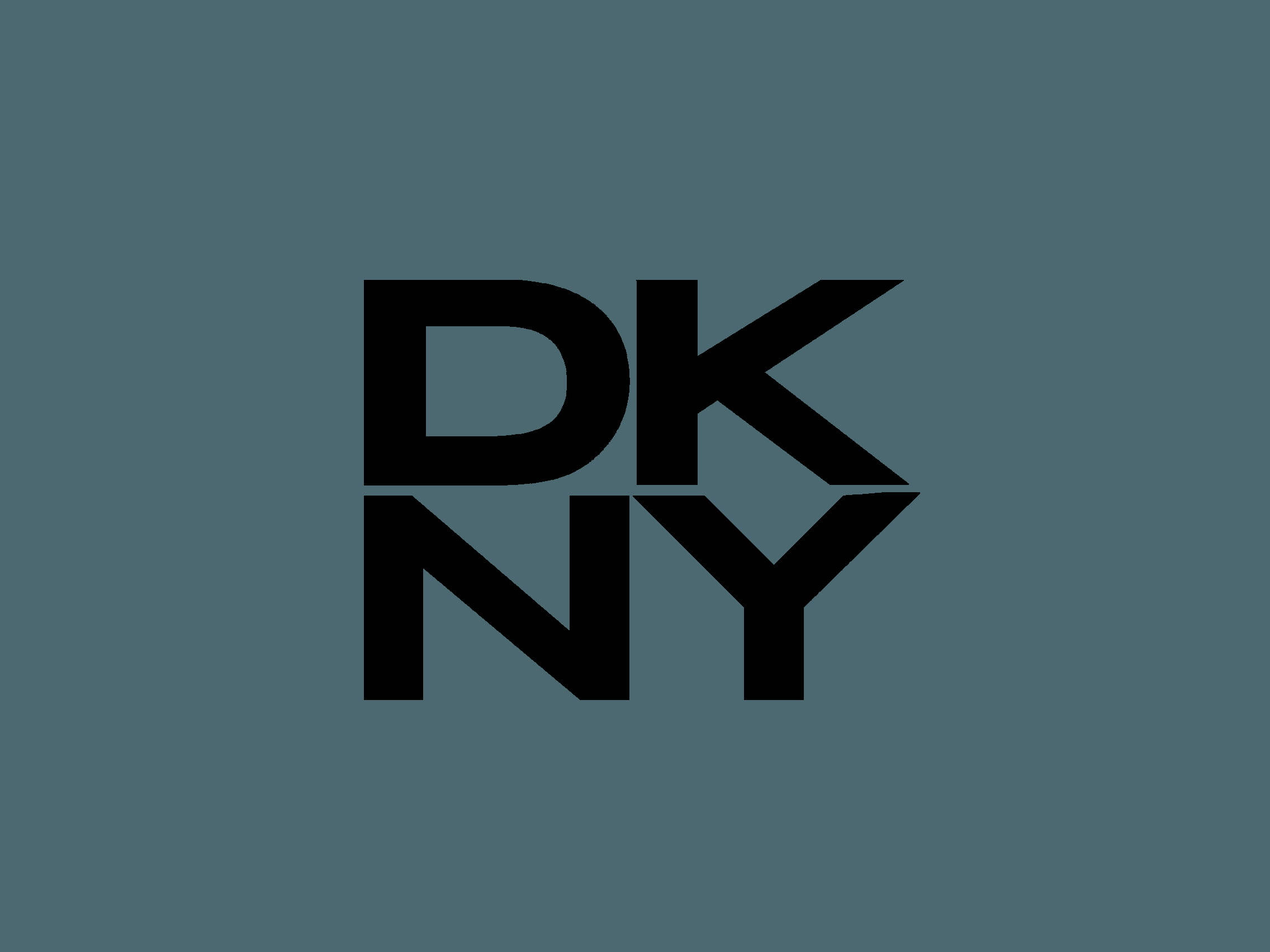 DKNY, black, teal, Full HD Desktop Wallpaper