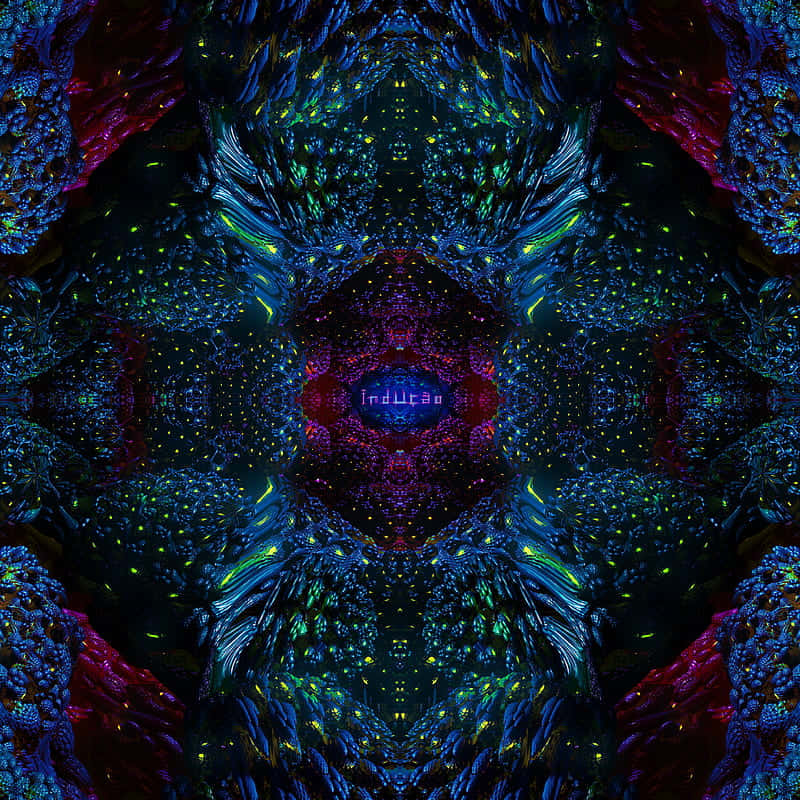 dmt, glowing blue, green, SD Desktop Wallpaper