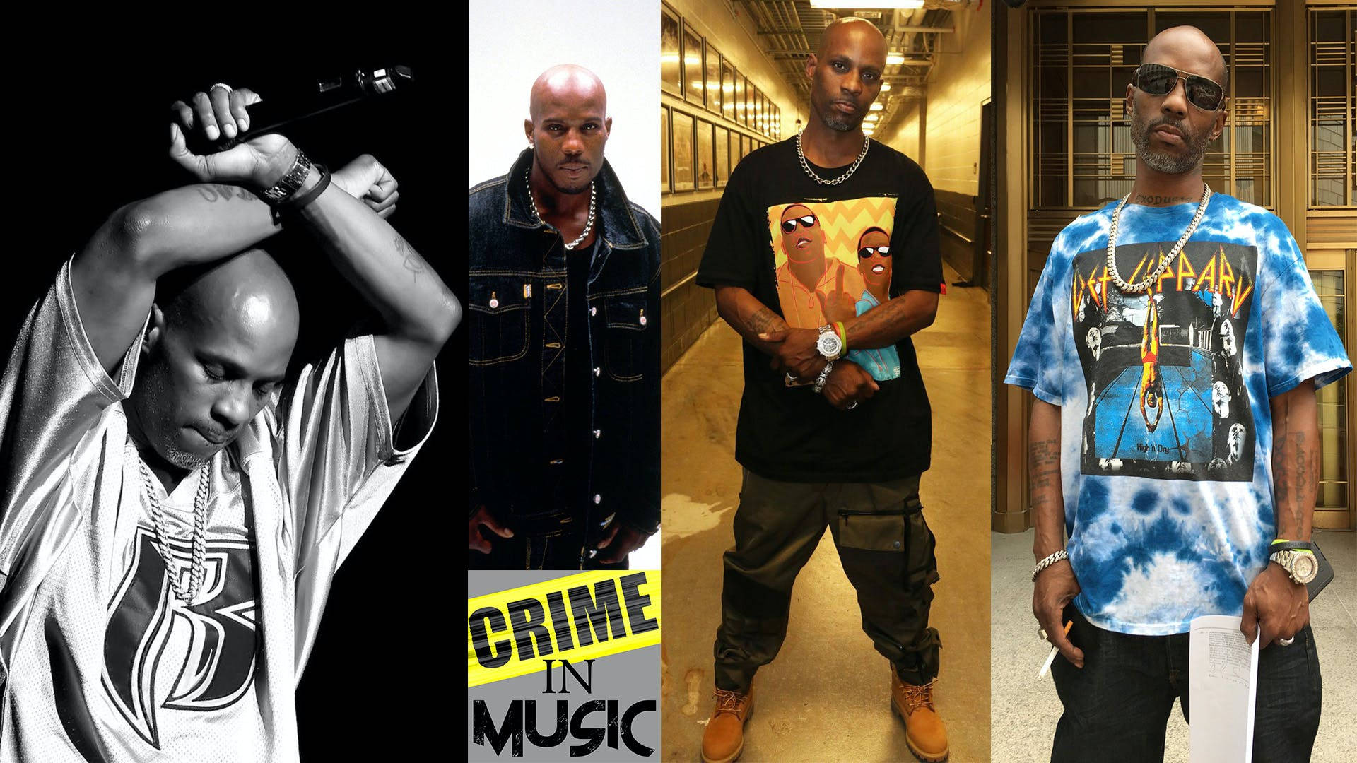 DMX, bald Black man, portraits, Full HD Desktop Wallpaper