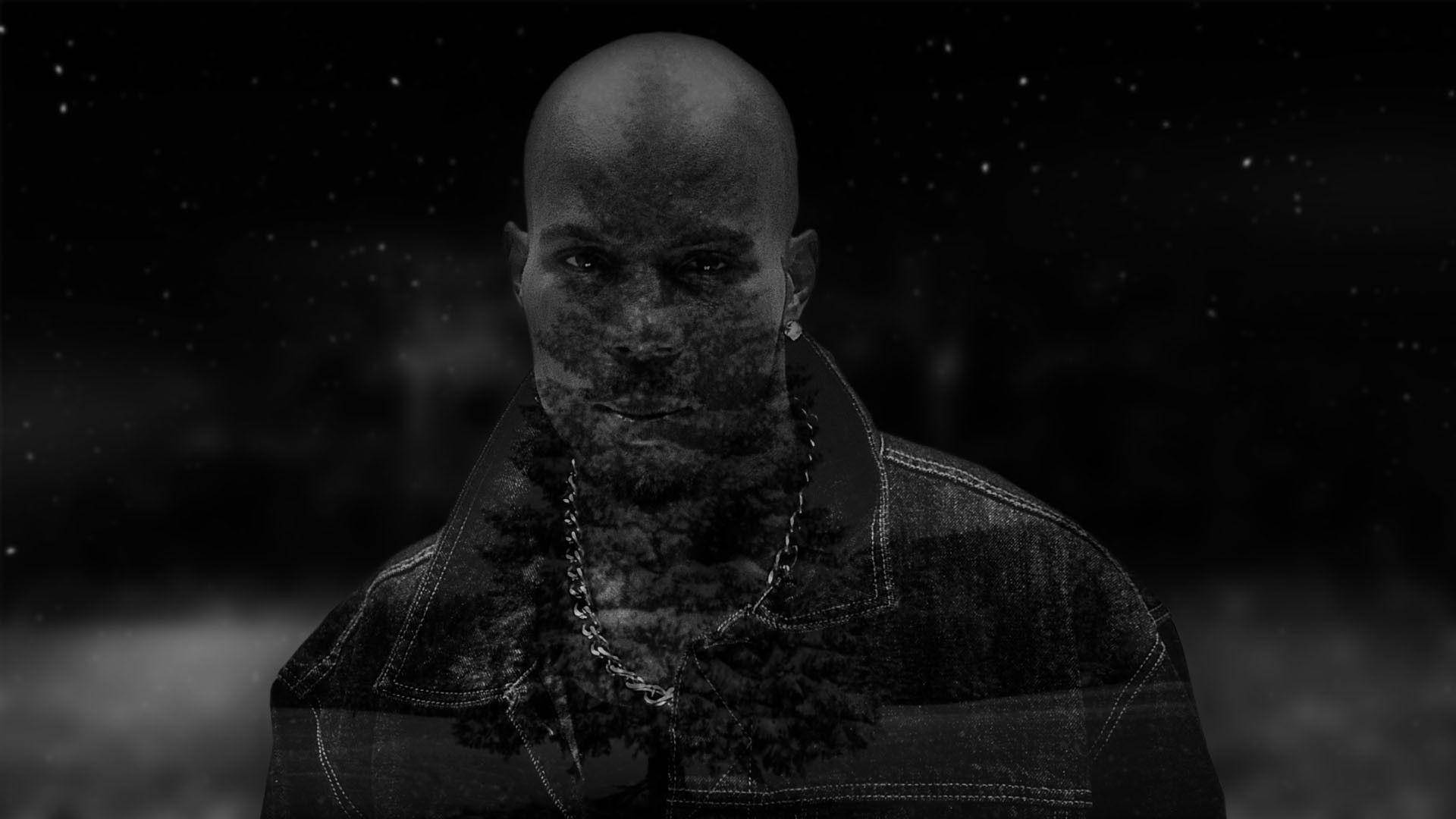 DMX, bald man, denim jacket, Full HD Desktop Wallpaper