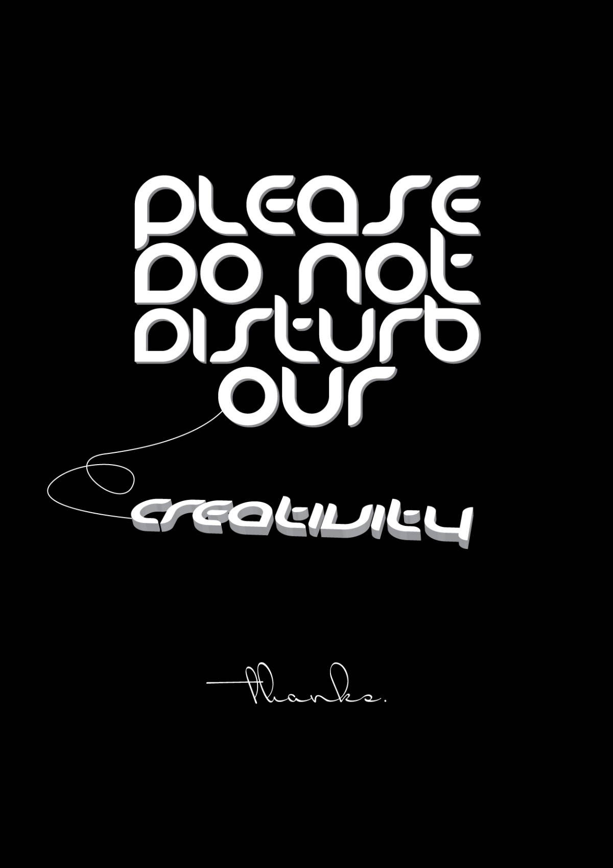 black background, white 3d-styled text, cursive thanks signature, HD Phone Wallpaper