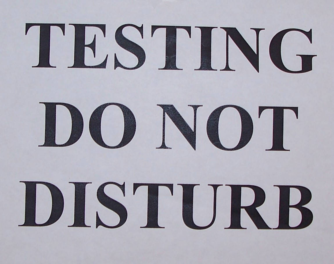 Do Not Disturb, black text, light gray paper, SD Desktop Wallpaper